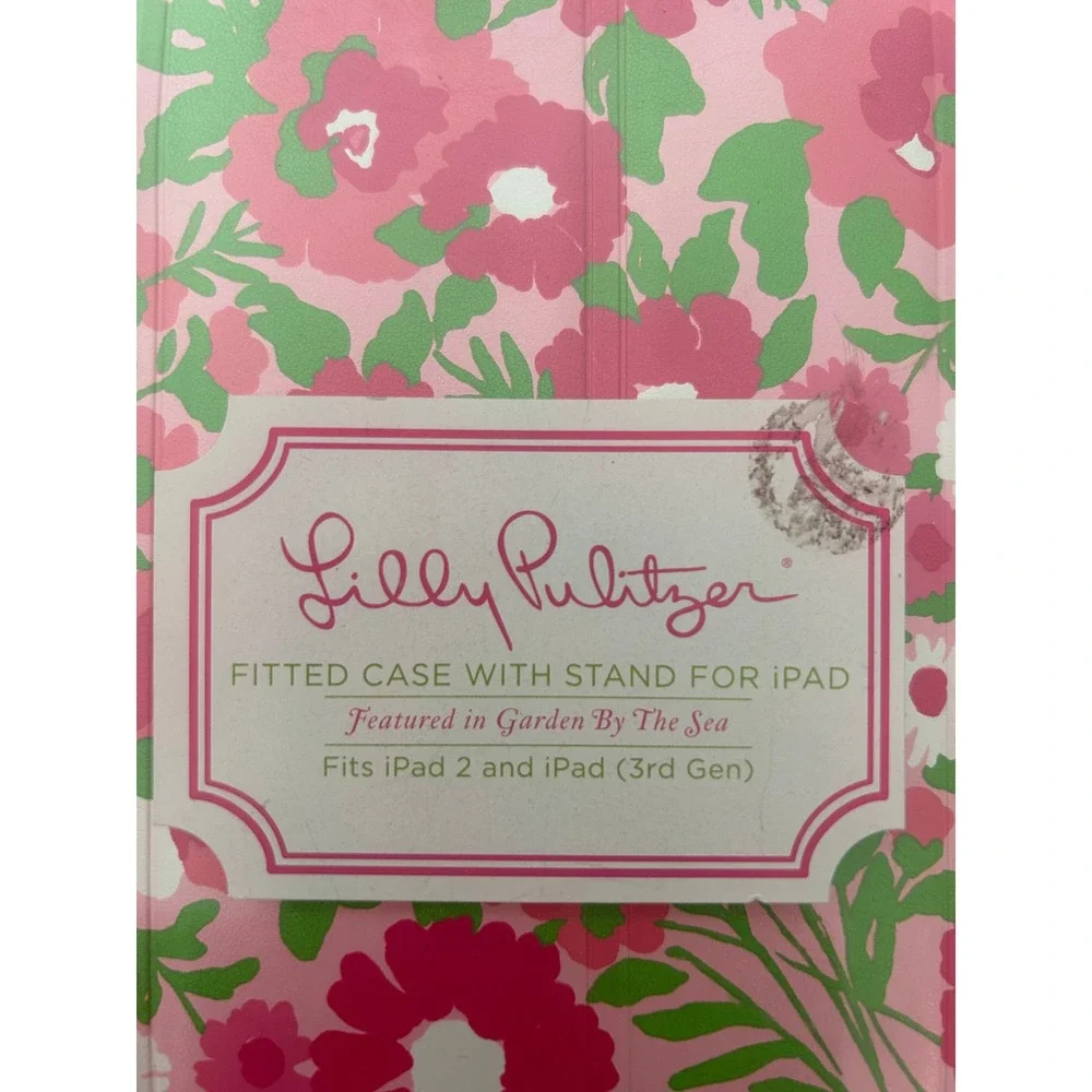 Lilly Pulitzer Fitted Case with Stand for iPad 2 and iPad 3rd Gen Garden